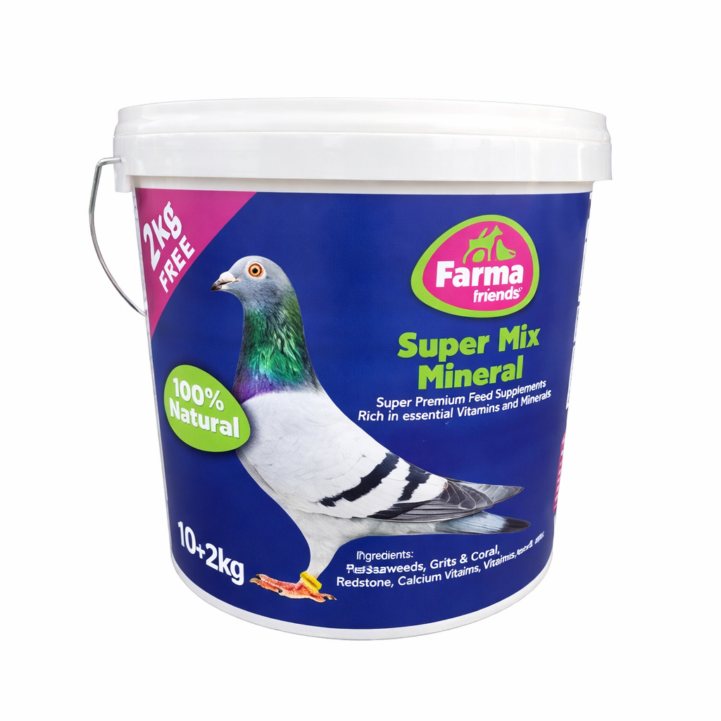 Mix de Minerale pentru Porumbei 10+2kg