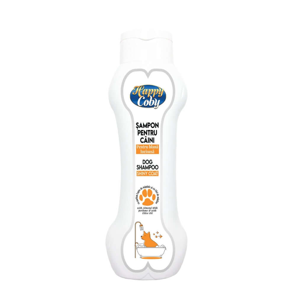 Sampon Caini Happy Coby Blana Stralucitoare 300ml + Servetele