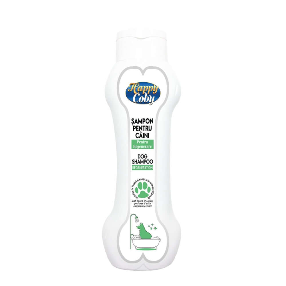 Sampon Caini Happy Coby Regenerare 300ml + Servetele Umede