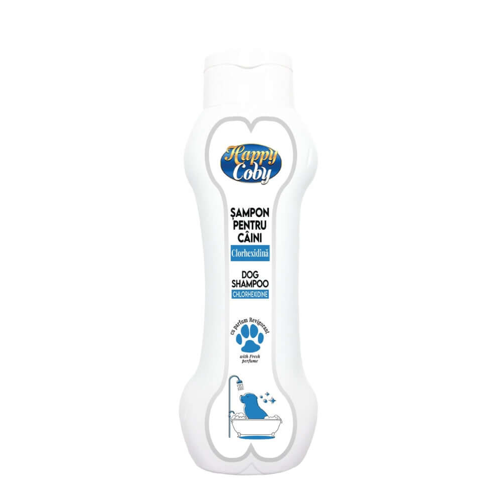 Sampon Caini Happy Coby Clorhexidina 300ml + Servetele Umede
