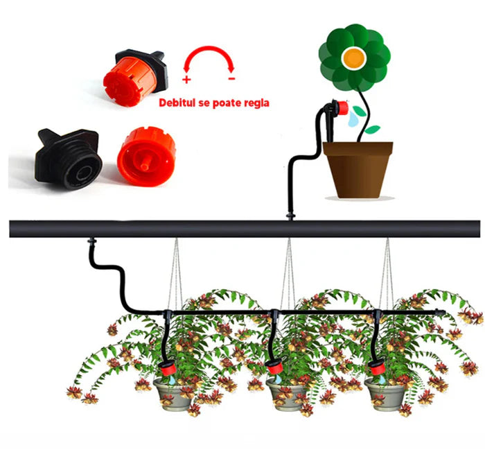 Sistem irigare pentru flori | Udare eficientă plante