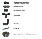 Sistem irigare prin picurare 100 mp | Kit complet