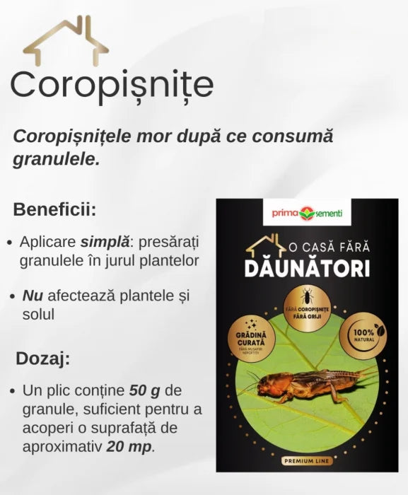 Capcana vegetala pentru coropisnite 50 g