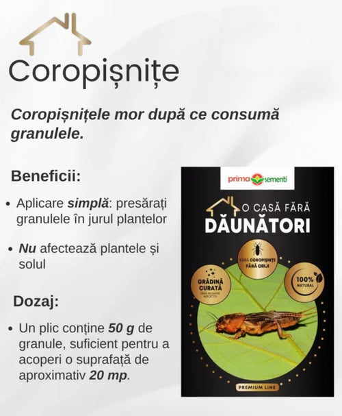 Capcana vegetala pentru coropisnite 50 g